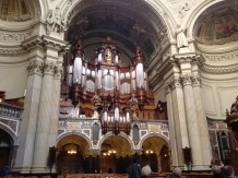 Die prächtige Orgel