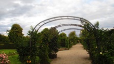Eingang zum Rosengarten